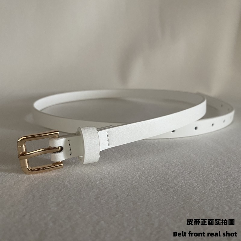 The new Hong Kong-style belt jeans strap is versatile and in an ins style, trendy and fashionable, with a unique mid-sized pin-buckle waist strap and waist decoration details Picture