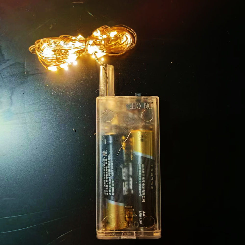 Two battery boxes of No. 5, popular bubble ball light strings, led lights, copper wire lights, two decorative and creative festival lanterns Application Scenario