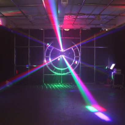 Double-head 12-beam, 16-beam beam, single-head moving head, private room ktv flash, stage lighting, rotating laser light Item Picture