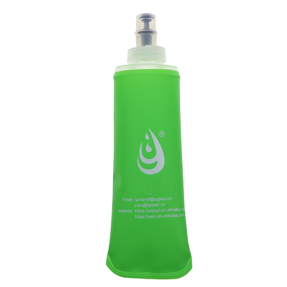 Customized outdoor sports cycling kettle, travel portable soft water bottle, fitness foldable soft water bag, water bottle, outdoor soft water pic 4