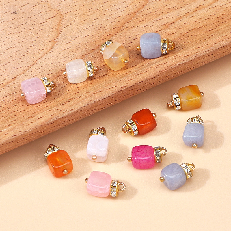 发饰服装饰品/树脂钻球/挂件/M字吊钟调节扣/925银钩产品图