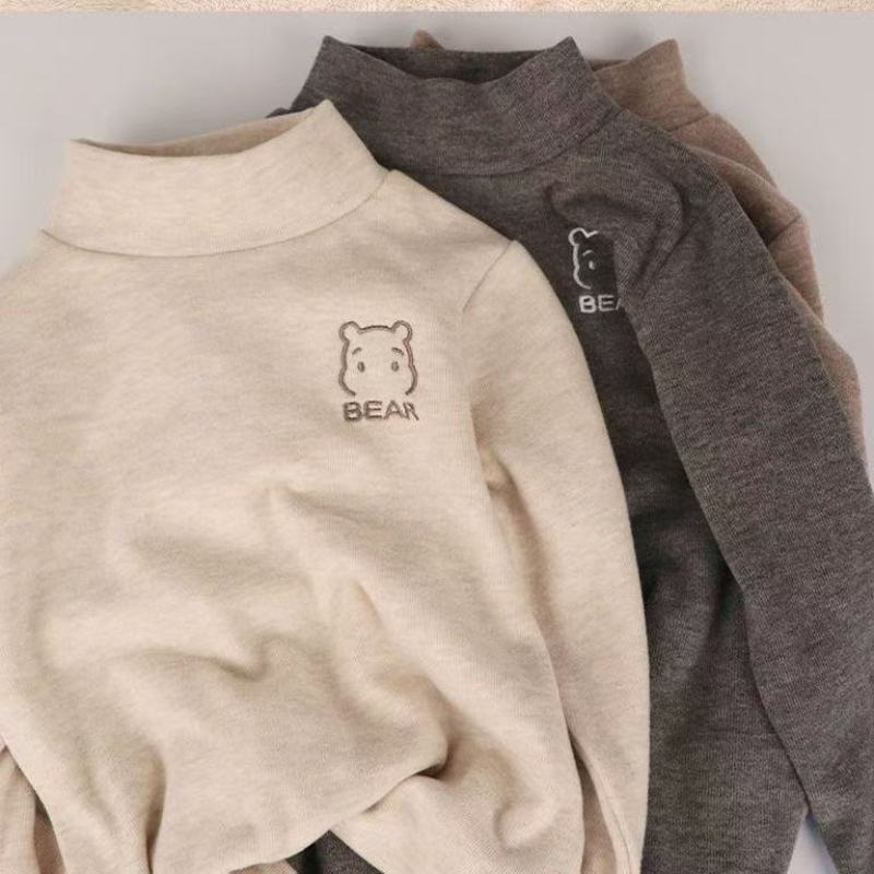 Niños en XiaoTong media de camisas, QiuDong Gao Ling calor a una bebé casaca niñas camisetas de manga larga Specification image