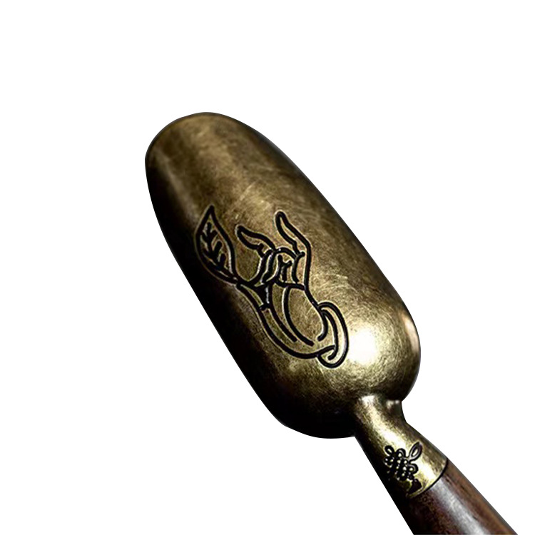 Ebony tea spoon, tea spoon and tea measure five-piece set, Six Gentleman tea ceremony accessories Item Picture