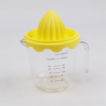 柠檬榨汁器手动橙汁榨汁杯水果压汁器压榨机厨房DIY果汁工具