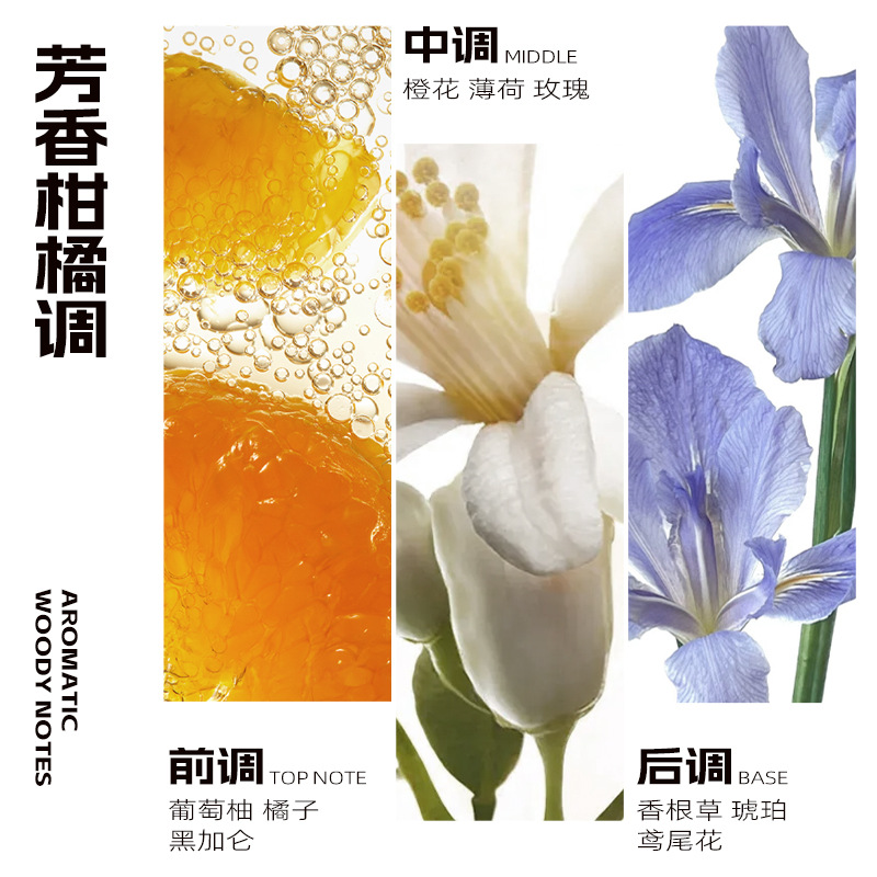 男士香水实物图