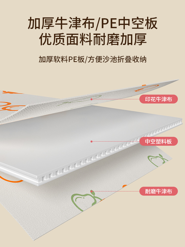 Children's play fence Folding baby indoor home crawling mat safety fence baby toddler safety fence toys Specification drawing