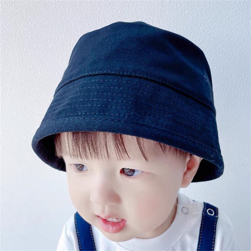 Increíbles niños sombrero Han Ban 100 niñas pequeñas refrescante baldes seriamente al bebé UN pescador gorras de ocio infantil seriamente mascarón de proa Application Scenario