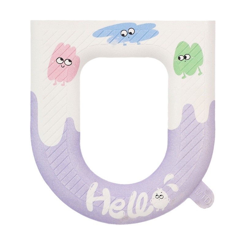 儿童马桶/马桶盖/一次性马桶刷/马桶垫/加热家厚静音马桶盖白底实物图