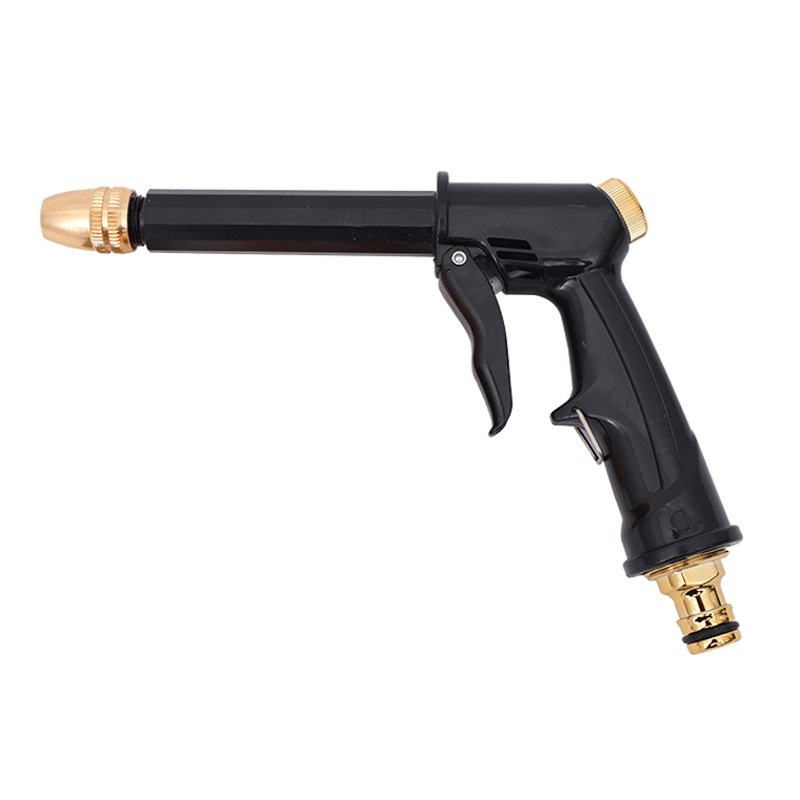 Plástico negro oro gon gross pistola de agua set al por mayor jardín jardín pistola de agua de riego de alta presión pistola de agua de lavado de coche doméstico Application Scenario