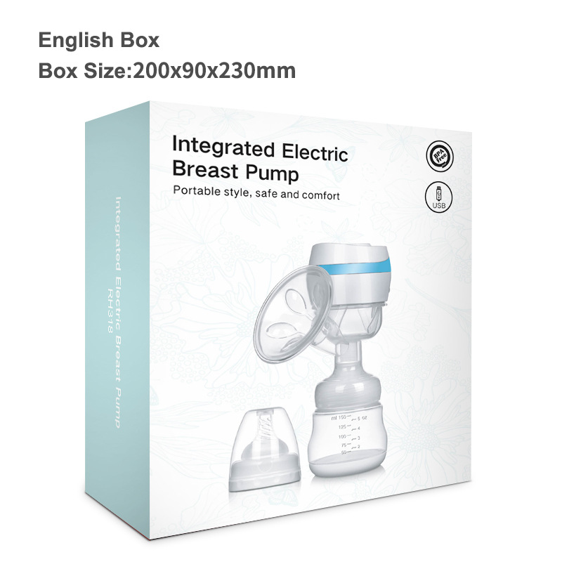 一体式电动吸奶器大吸力可充电催乳挤奶器 母婴用品 Breast pump详情图3