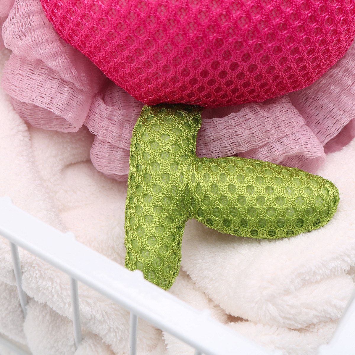 Tulip Bath Flower Hanging Foam Not Loose Fashion Soft Cute Ins No Pain No Pain Large Bath Ball Bath Flower details Picture