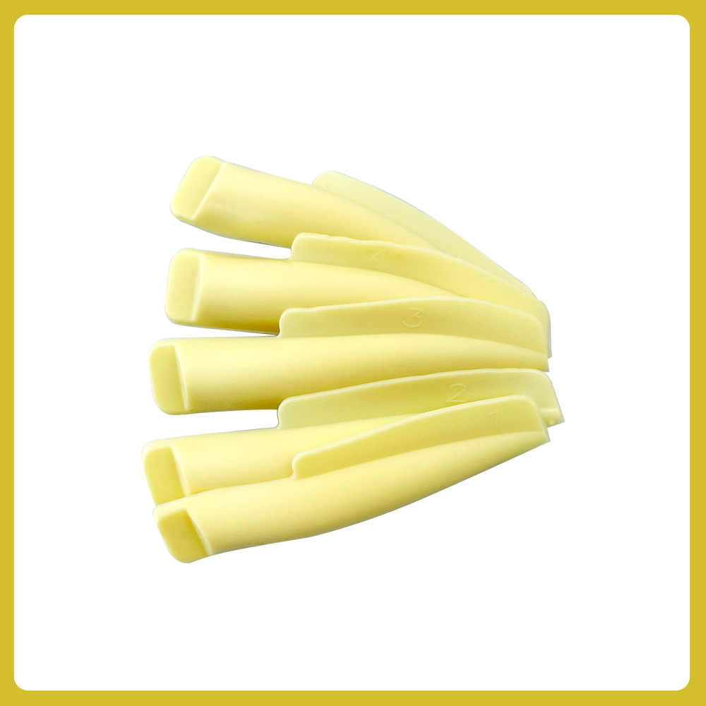 Cross-Border Explosive Hot Eyelash Sunflower Edge Patch Eyelash Hot Simple Hot Auxiliary Tool Yellow Silicone Gasket Wholesale Item Picture