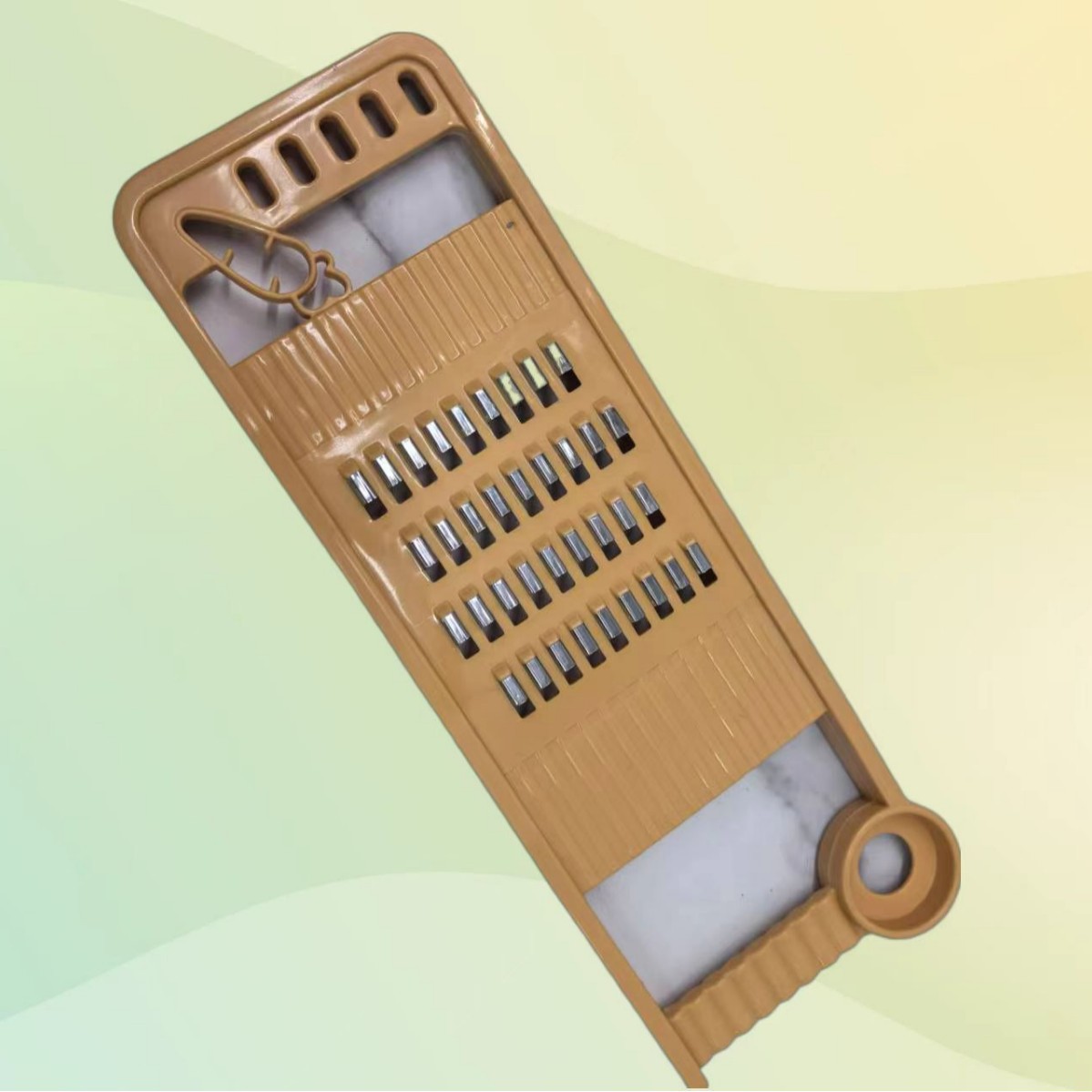 ABS material stainless steel blade vegetable cutter, household extended grater, kitchen vegetable grater details Picture