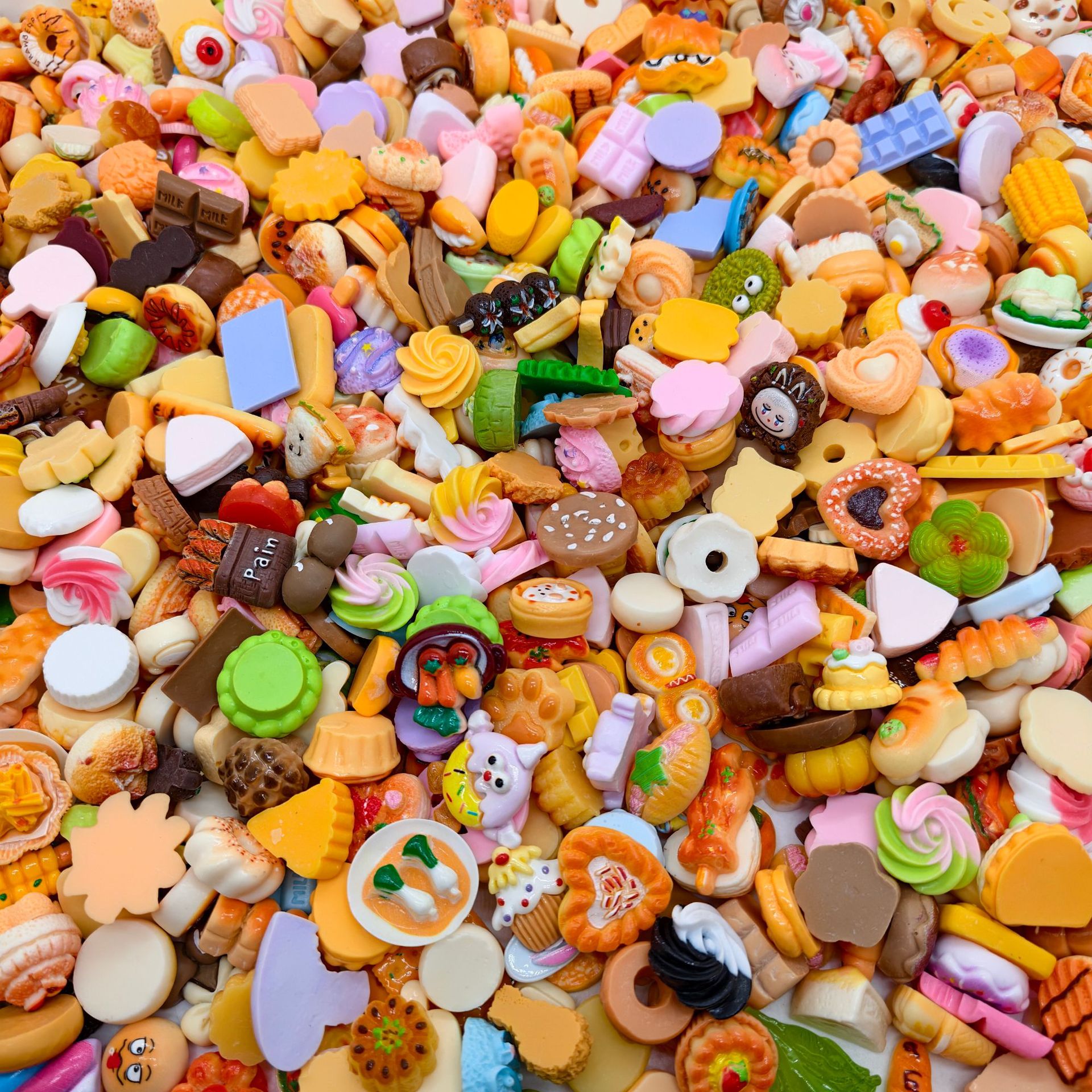 福袋微缩全部仿真食玩大混款批发diy奶油胶饰品材料树脂配件