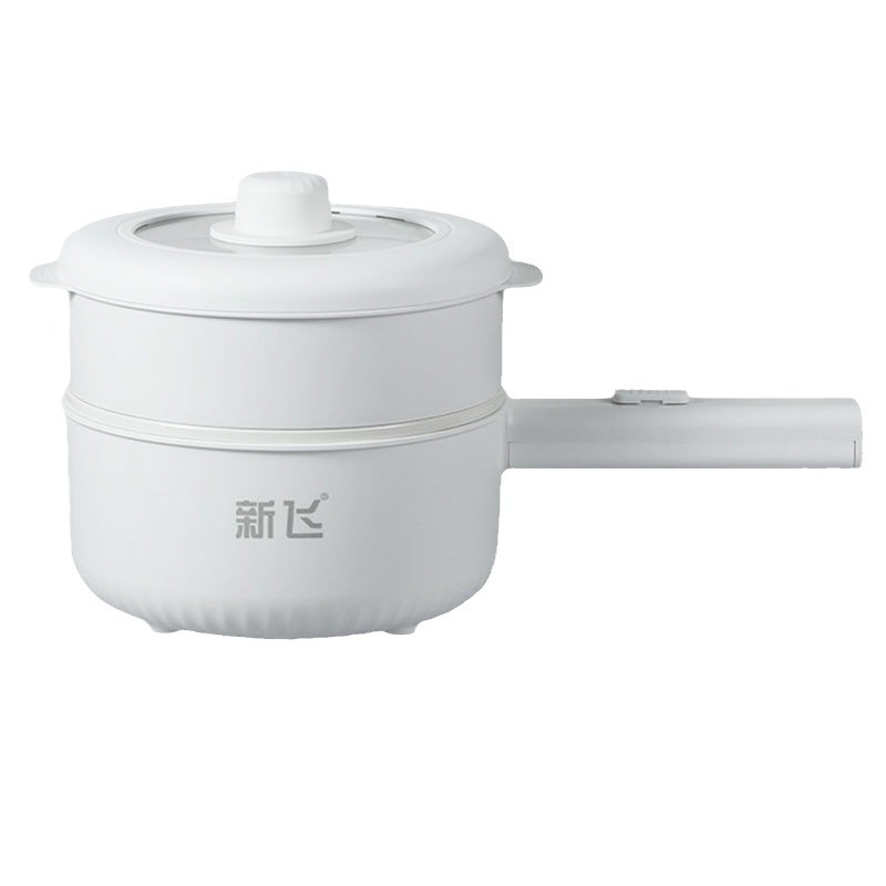 Xinfei Electric Cooking Pot is a multi-functional all-in-one electric stir-frying, steaming, boiling, instant noodle, electric hot pot and small electric pot for students in the dormitory Item Picture