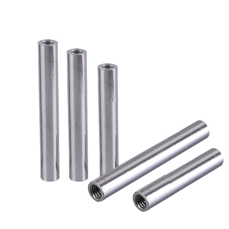 灯饰内螺纹连接件紧固件空心M4内牙管 通孔空心连接管接头内牙棒详情图3