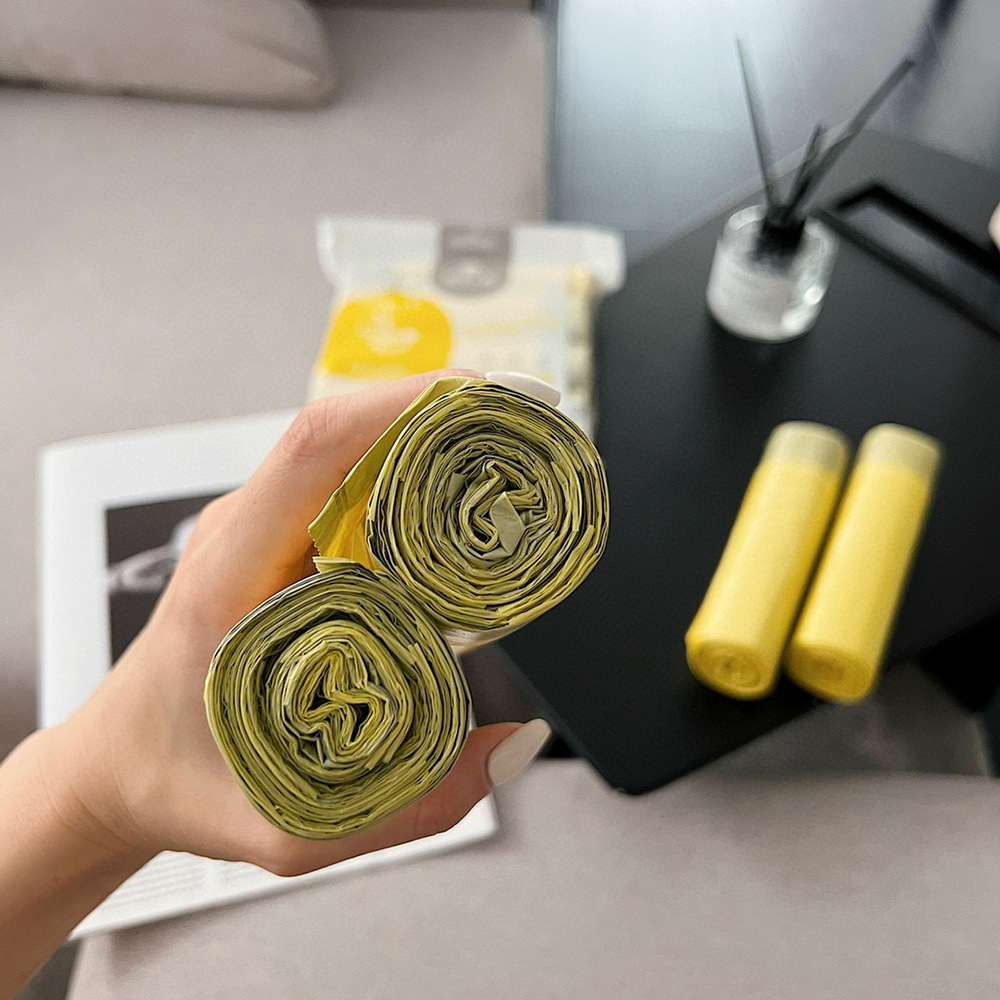 垃圾袋/垃圾袋加厚/垃圾袋塑料/抽绳式垃圾袋/垃圾桶垃圾袋产品图