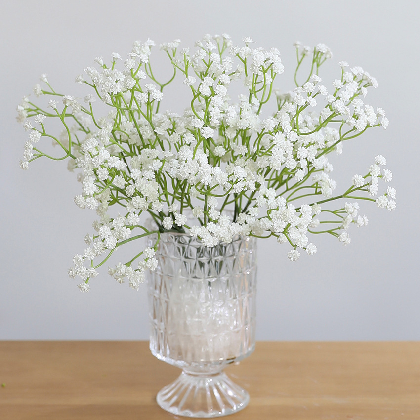 满天星仿真花135头软胶满天星插花瓶花家居婚庆装饰手捧花氛围花详情2