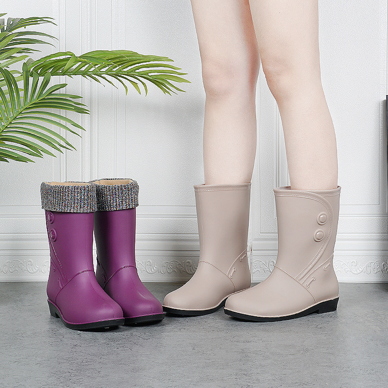 雨鞋/雨鞋儿童四季卡通/雨靴亲子2024户外/防水鞋女2024户外细节图