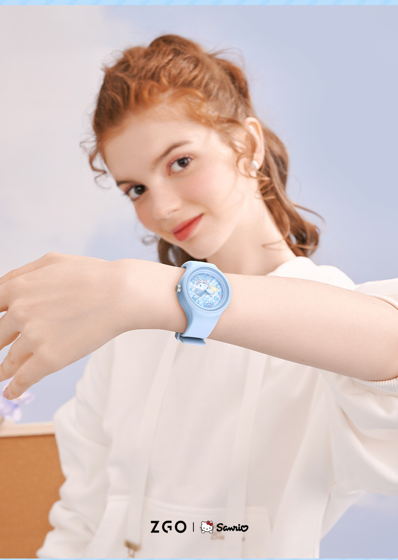 正港三丽鸥正版儿童手表表盘女款玉桂狗防水只时间初中学生石英表详情10