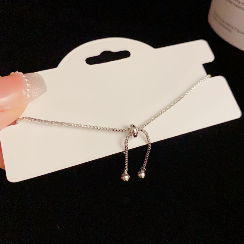 韩式个性独特微镶满锆四叶花手链精致气质时尚百搭设计感手饰批发详情13