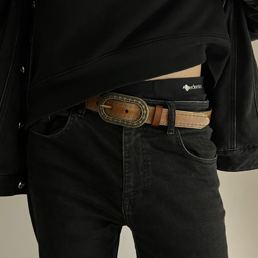 皮带男/皮带/男士皮带/皮带男士/东义扣头细节图