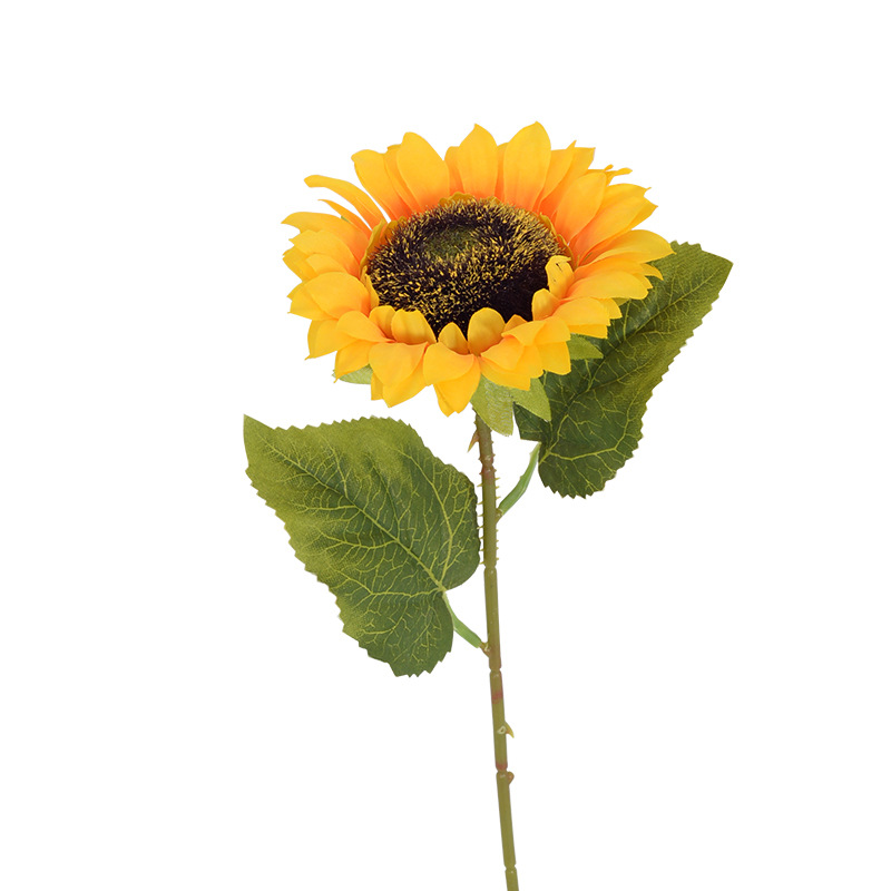 Simulation Sunflower Home Living Room Decoration Fake Flower Silk Flower Net Red Picnic Photography Props Simulation Flower Item Picture