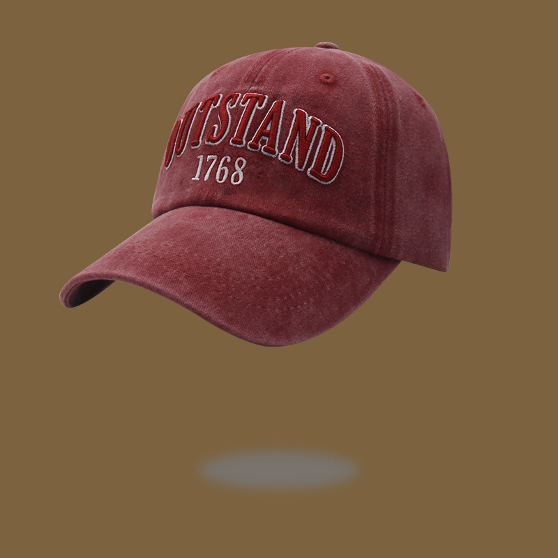 Europe And The United States Vintage To Do Old Washed Baseball Cap Women Casual All Embroidered Letters New Duck Hat Outdoor Visor Application Scenario