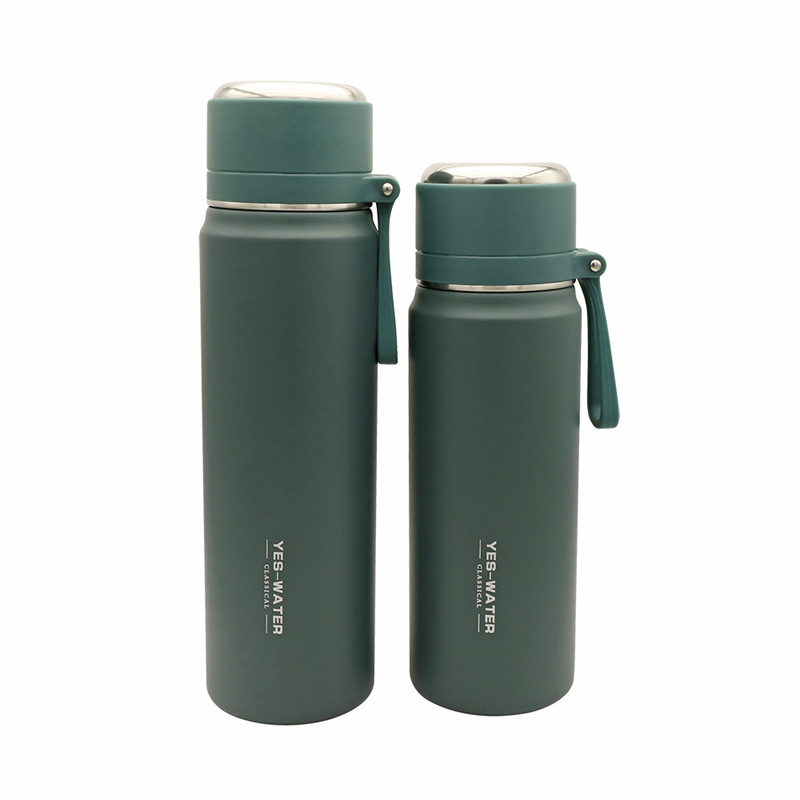 Yongkang Stainless Steel Water Cup Fresh And Simple Women's Thermos Cup Creative Gift Wholesale High Appearance Level Tea Cup Item Picture