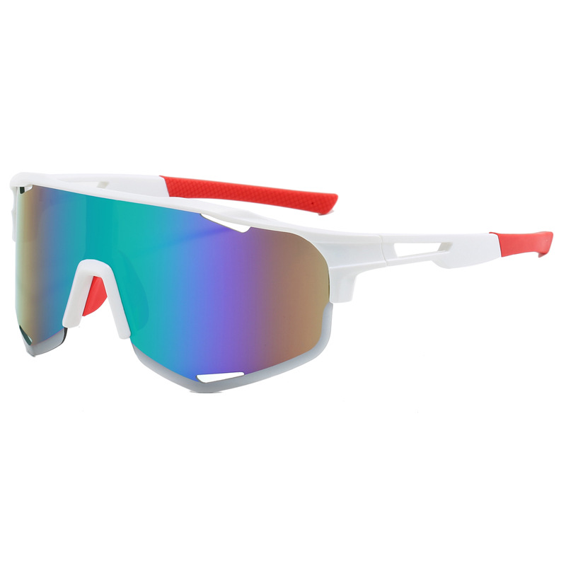 Wholesale of new cross-border European and American sunglasses, half-frame outdoor cycling sports sunglasses, men's and women's cycling sunglasses details Picture