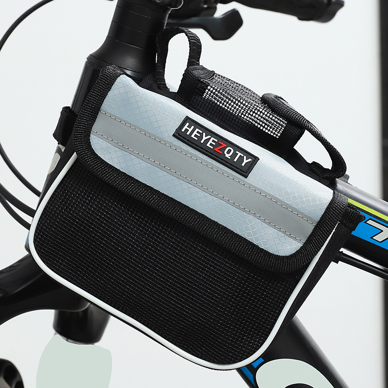 Bicycle bag, mountain bike front beam bag, bicycle upper pipe saddle bag, crossbeam bag, supply of cycling mobile phone bag, cycling accessories