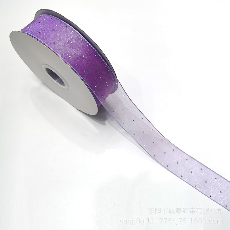 纱带镶钻/礼品鲜花蛋糕/简约装饰手工产品图