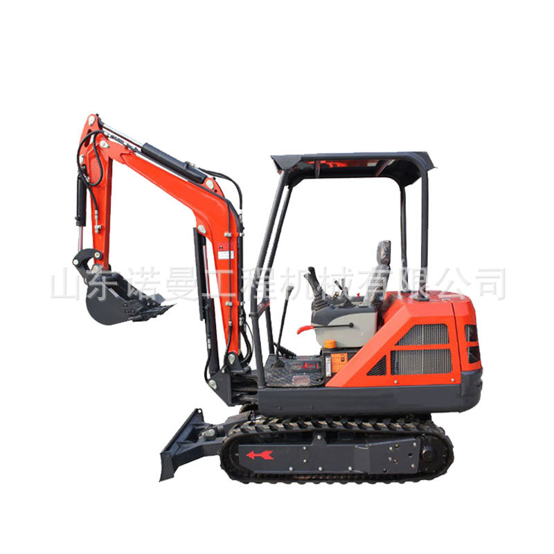 Cross-border small excavator agricultural engineering multi-functional crawler excavator hook machine source manufacturer mini excavator Item Picture