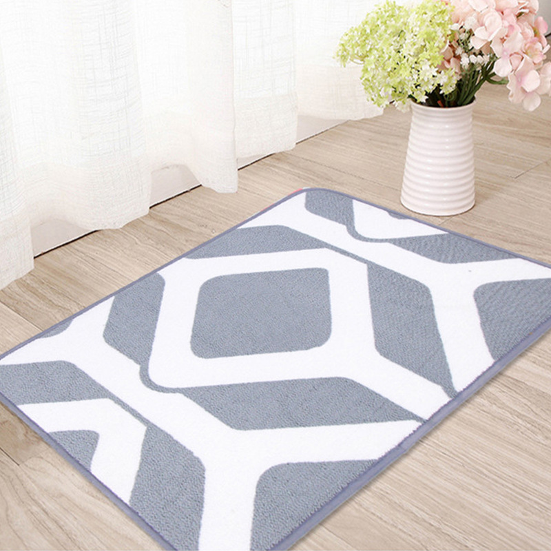 The entrance foyer has a silk ring anti-scratch ring, a velvet printed foot mat, a sand-scraping mat, an entrance floor mat, and a household anti-wear door mat Application Scenario