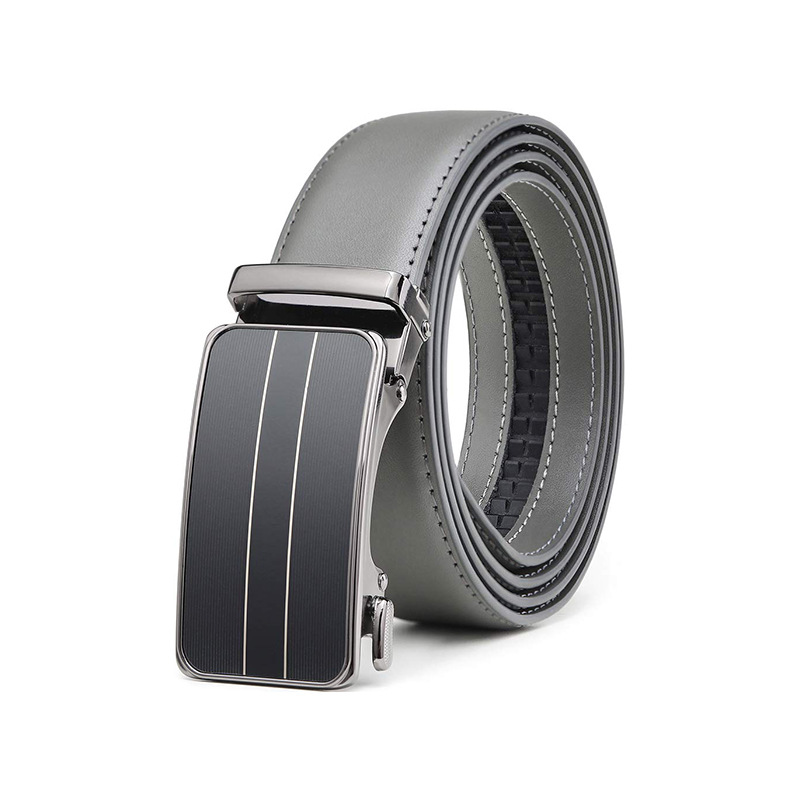 The New Factory Leisure Business Belt Wholesale Leather Belt Leather Men's Automatic Buckle Belt Specification drawing