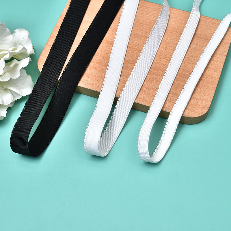 Stock Green Bud Side Bra Swimsuit Bust Elastic Crescent Side Bra Ribbon Lace Accessories details Picture
