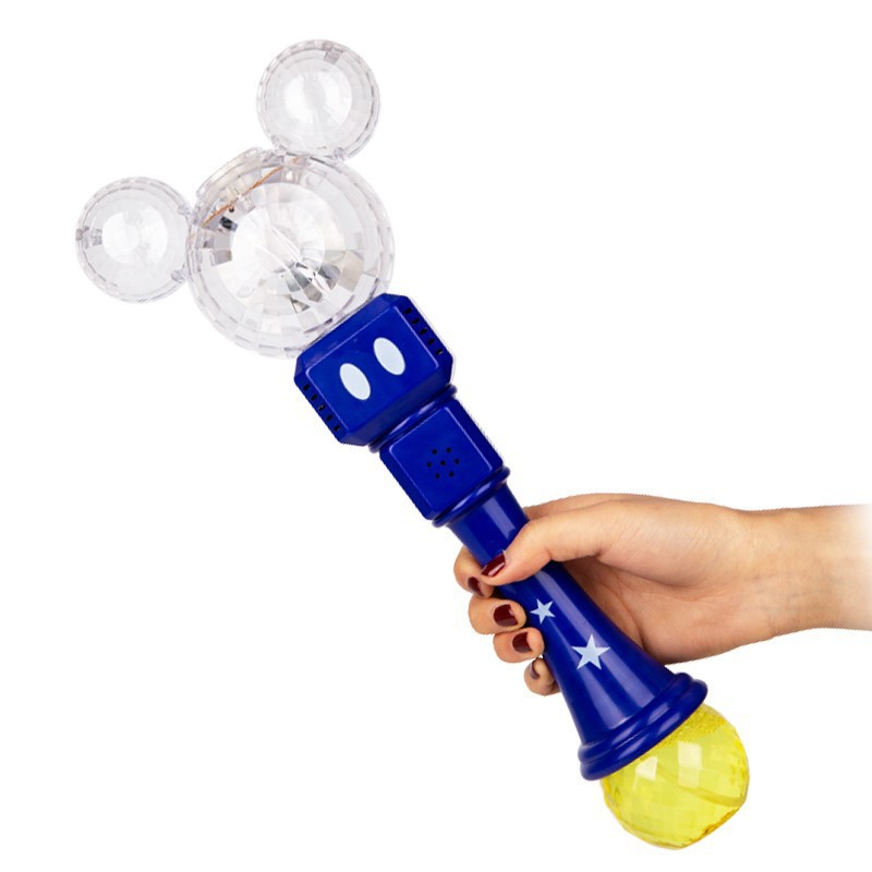2023迪士尼泡泡机儿童手持米奇泡泡棒春季户外男女孩电动玩具批发详情图5