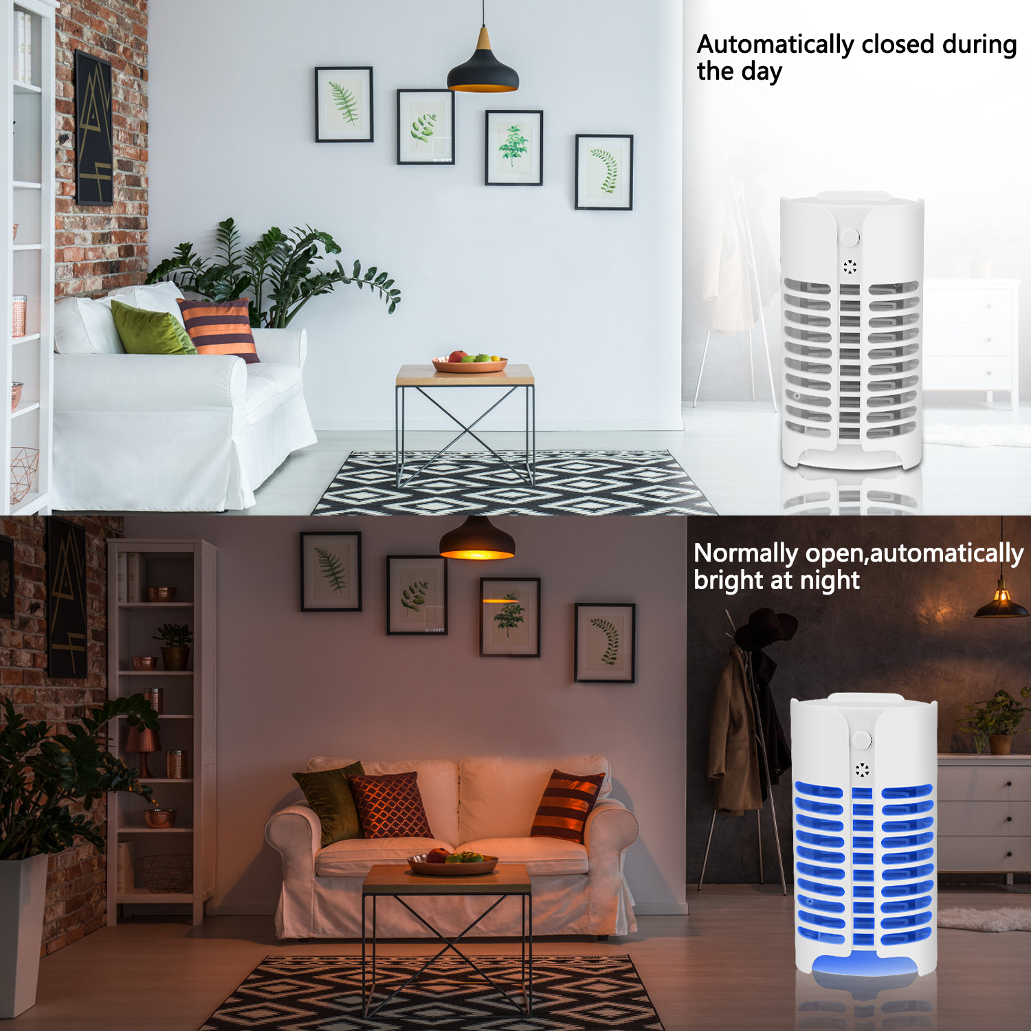 Mosquito-killing lamp, non-toxic and radiation-free smart small household appliance, mosquito-killing lamp for pregnant women and infants' rooms, sterilization lamp, click mosquito killer details Picture