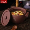 Tao Bao Wang Selenium Double-lid Soup Pot, an old-fashioned unglazed clay pot, high-temperature resistant, open flame gas stove, and a clay pot for stewing dishes Application Scenario