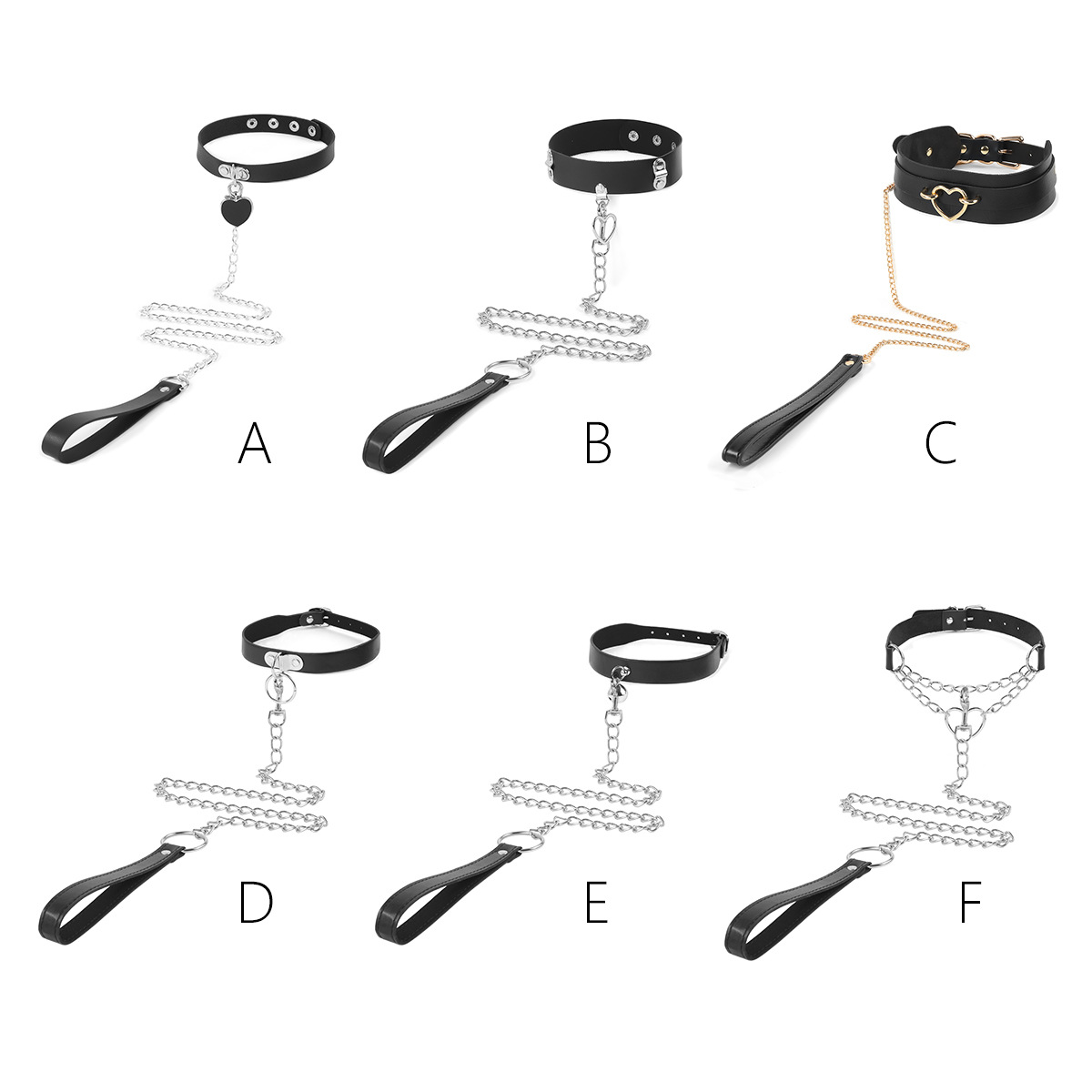sm sex toys Iron ring traction collar female slave training interactive props adult character toys full figure