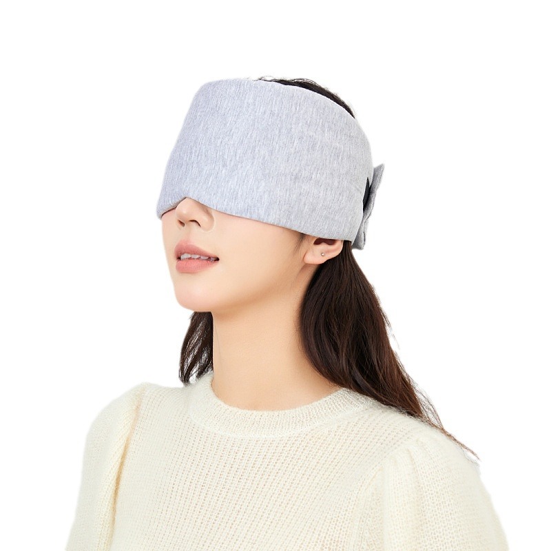 Modal Pure Cotton Blackout Breathable Sleep Eye Mask Widened Lengthening Home Sleep Eye Mask Outdoor Travel Spot Item Picture