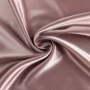 We are in stock of colored crystal satin fabric for wedding gowns and pajamas details Picture