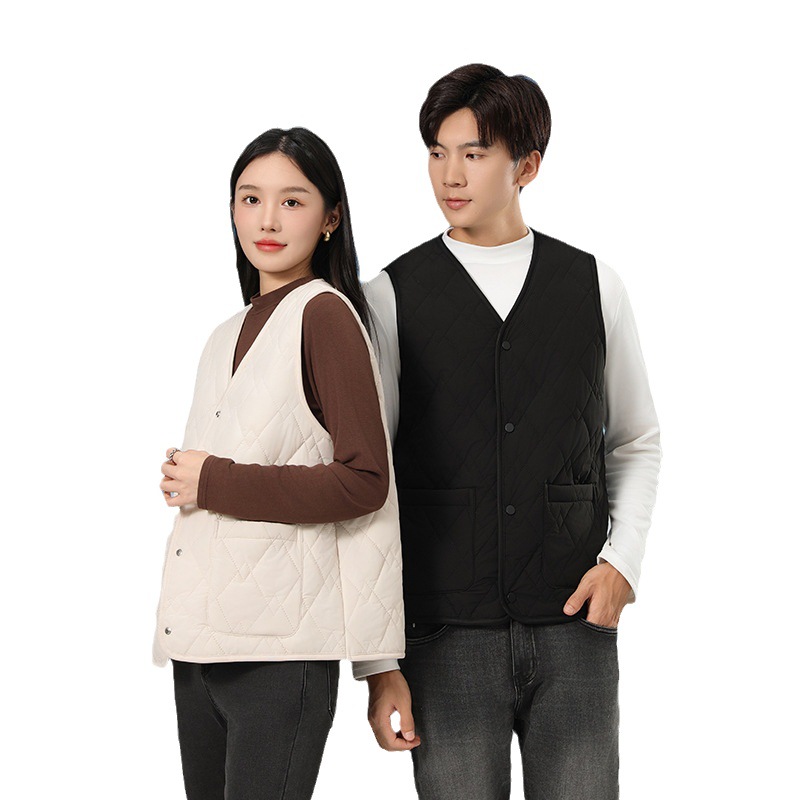 For autumn and winter, you can wear high-end close-fitting inner jackets for warmth. For outerwear, there are new couple woolen vests and thickened waistcoats for women Item Picture