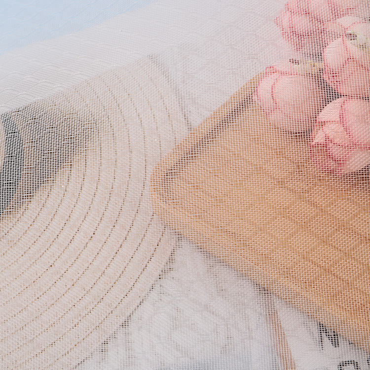 40-mesh thickened nylon mesh fabric for women's, children's, wedding and dress, nylon mesh denser mesh fabric details Picture