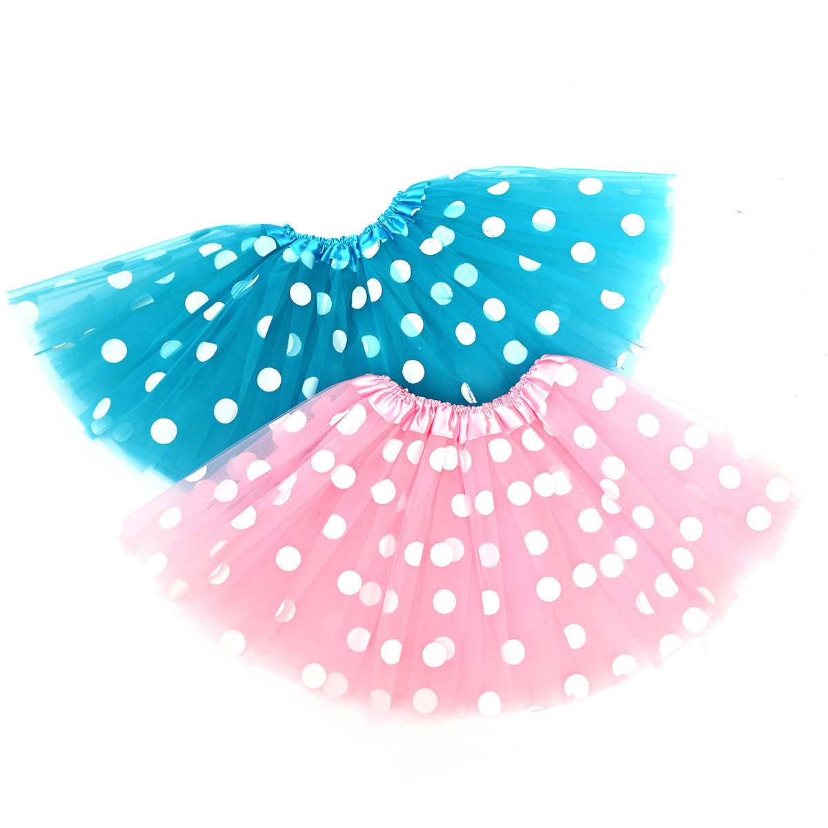 Children's tutu skirt Princess offset gauze skirt three layers 6 pieces half skirt tutu gauze skirt children's skirt Specification drawing