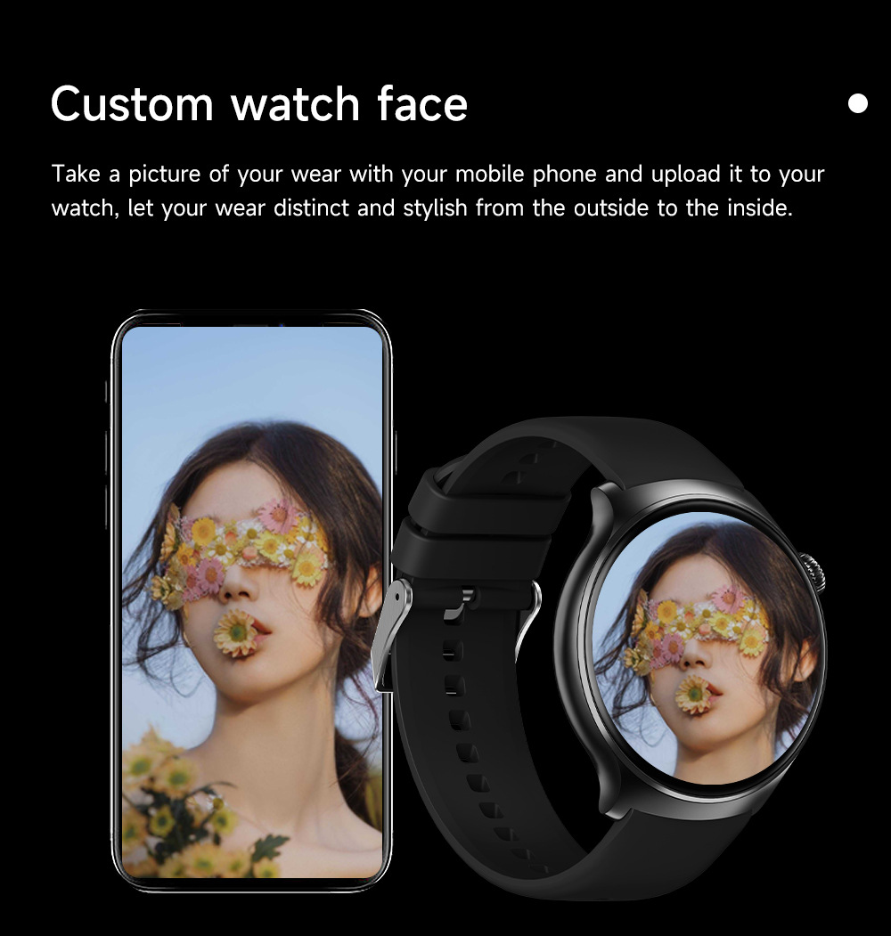 跨境热销T60智能手表血氧心率消息提醒蓝牙通话蓝牙运动智能手表详情14