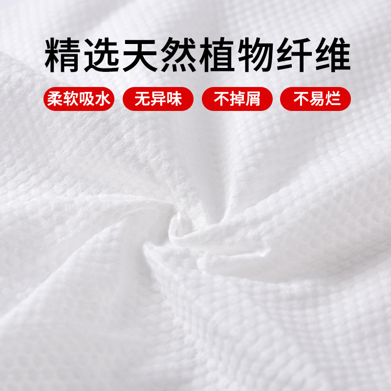 Disposable towel and bath towel set, individually packaged for travel, made of pure cotton, compressed, absorbent, thickened and enlarged, specifically for hotels Application Scenario