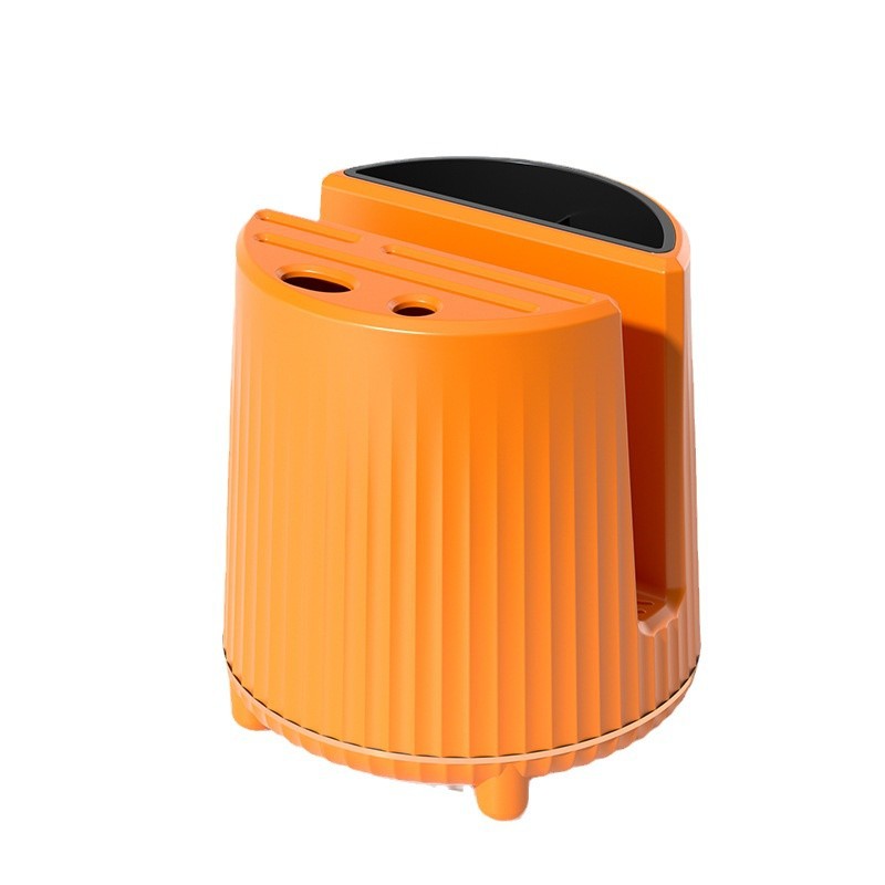 Integrated storage box, household kitchen knife rack, household rotating storage rack, kitchen rotating multi-functional chopstick holder, knife rack Item Picture