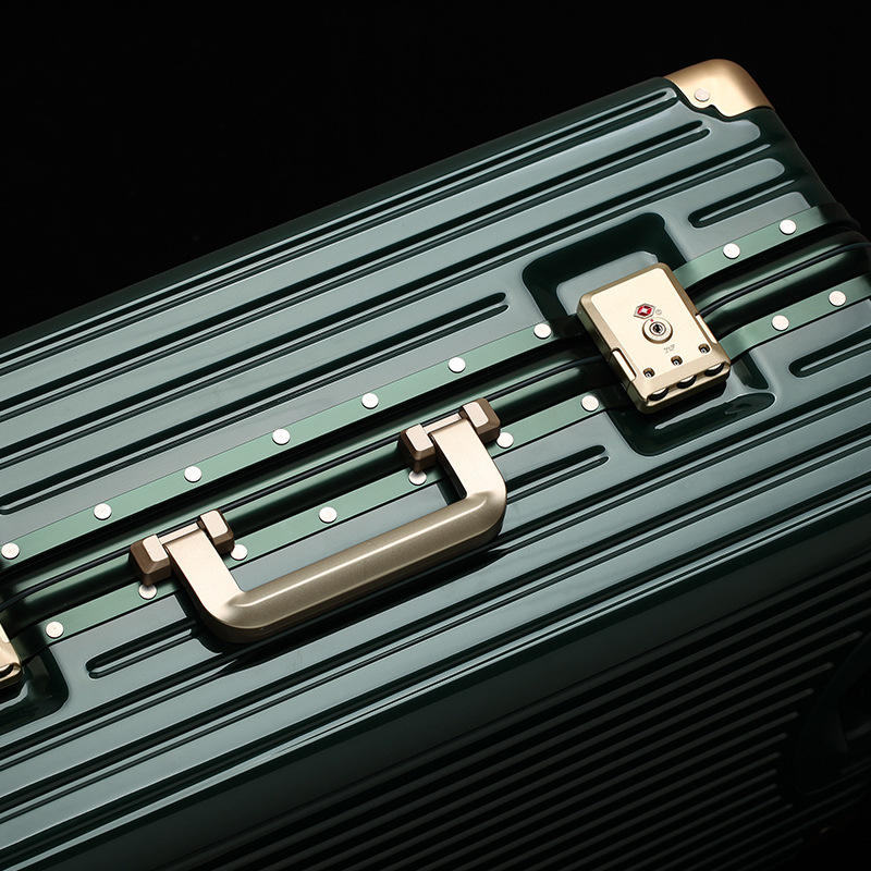 新款行李箱旅行箱女男学生万向轮PU防水小型拉杆箱登机箱20密码箱详情图3