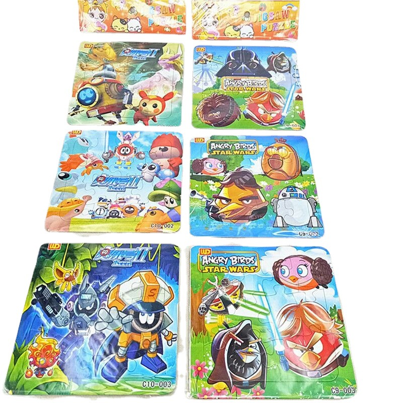 لعبة الأطفال ذات الألغاز الكرتونية الإبداعية المصنوعة من الألغاز الثلاثية Item Picture